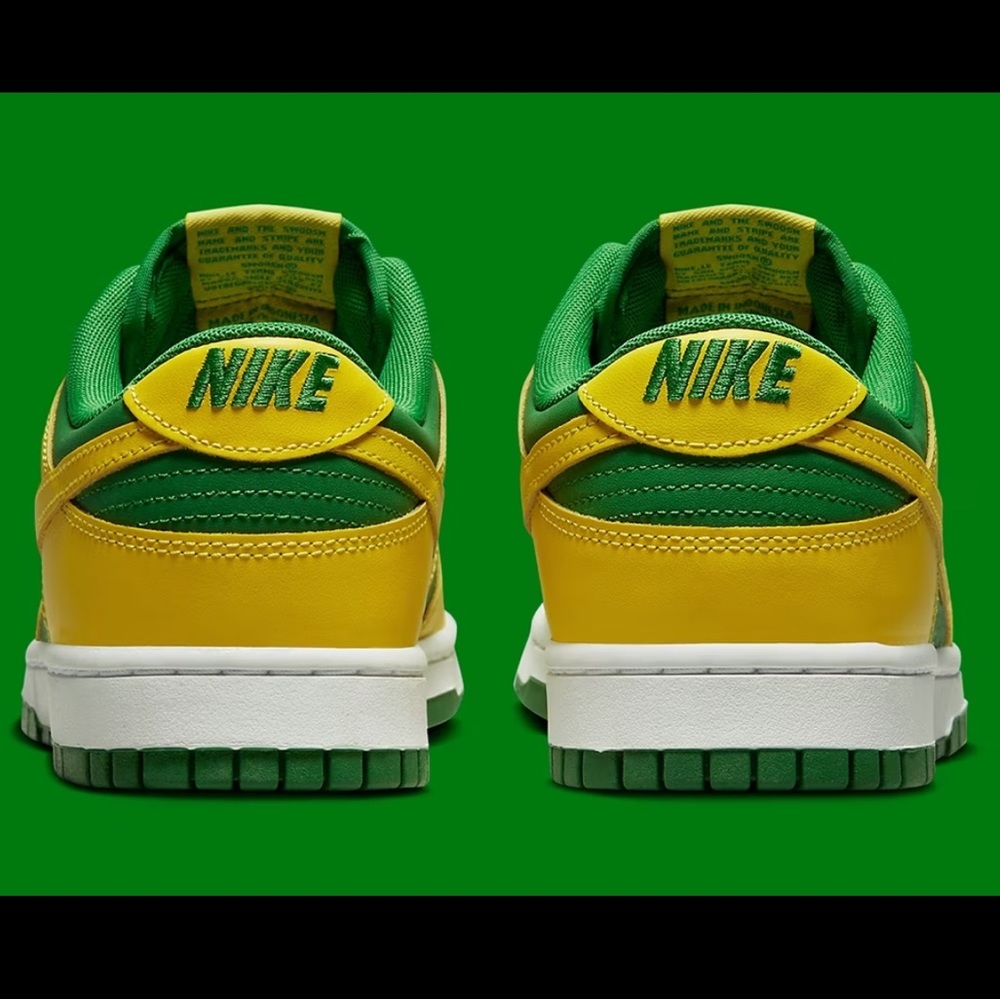 Nike Dunk Low Retro BTTYS “Oregon” sneakers, New in Box, M12 - Picture 5 of 8